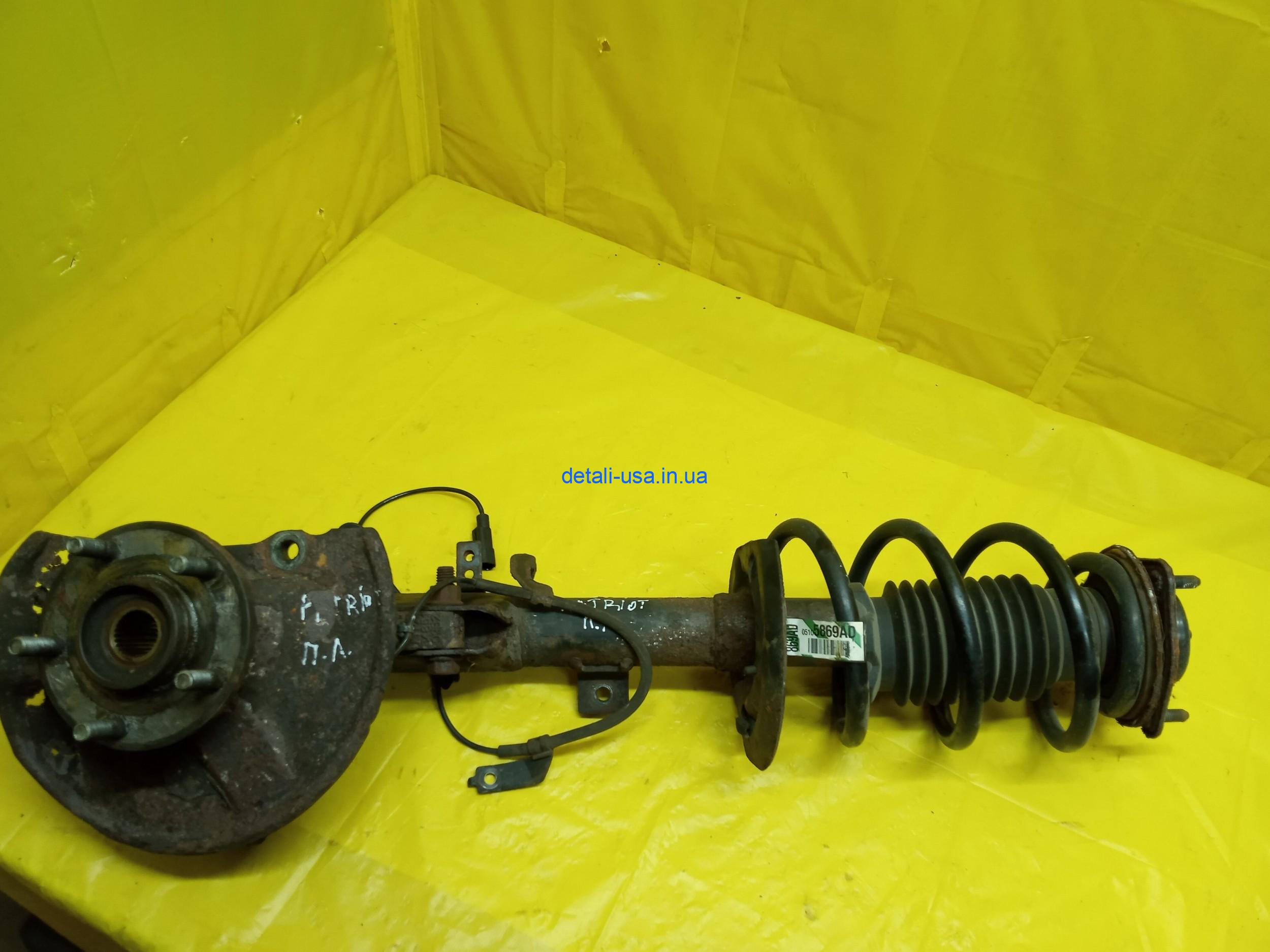 20210515_124337_mfnr Стойка амортизатора в сборе + цапфа на Jeep Patriot — Джип Патриот
