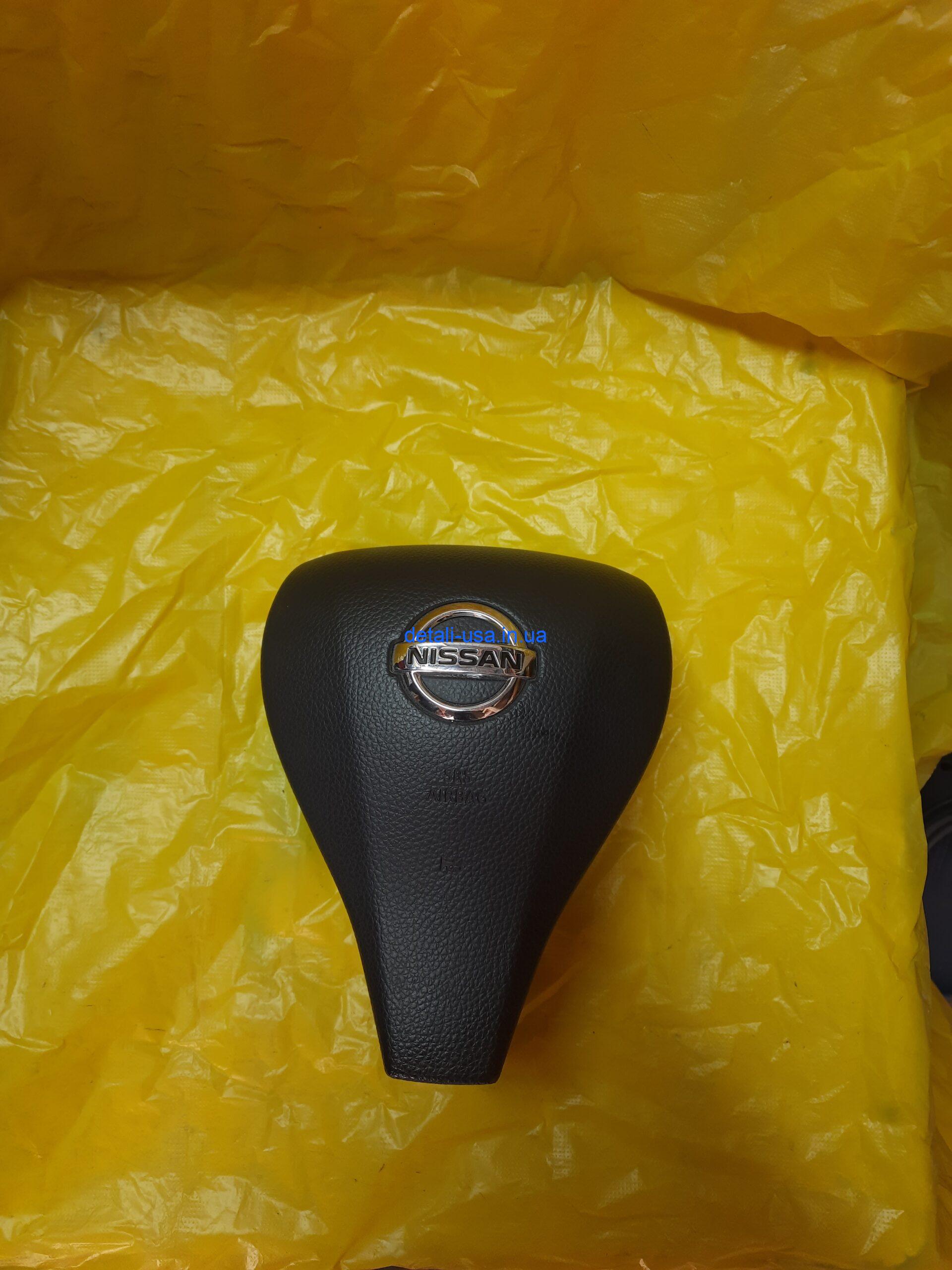 98510 4EA1A Подушка безопасности водителя airbag в руль на NISSAN QASHQAI J11 13-17R, 34154250B 98510 4EA1A