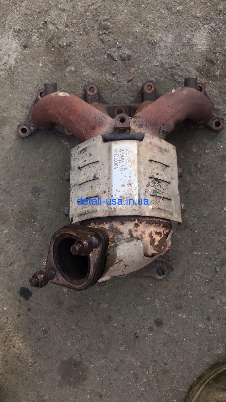 Коллектор выпускной с катализатором Hyundai accent 2012 285102BEF1 Коллектор выпускной с катализатором Hyundai accent 2012 285102BEF1